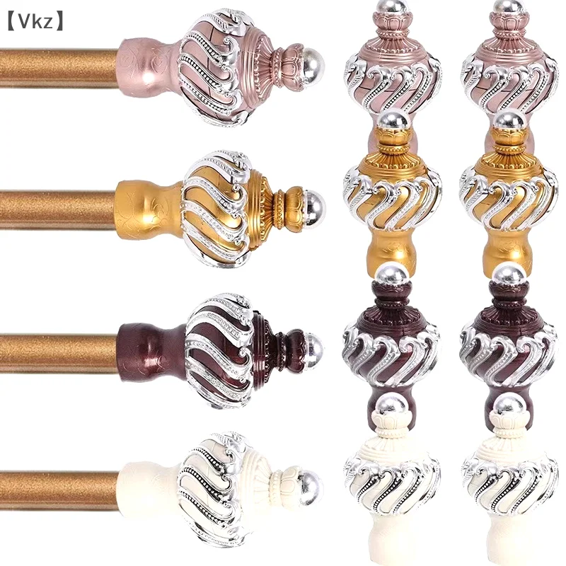 2pcs European Roman Rod Decorative Heads Sealing Plug Curtain Rod Accessories Spiral Curtain Rod Protective Case
2pcs European Roman Rod Decorative Heads Sealing Plug Curtain Rod Accessories Spiral Curtain Rod Protective Case