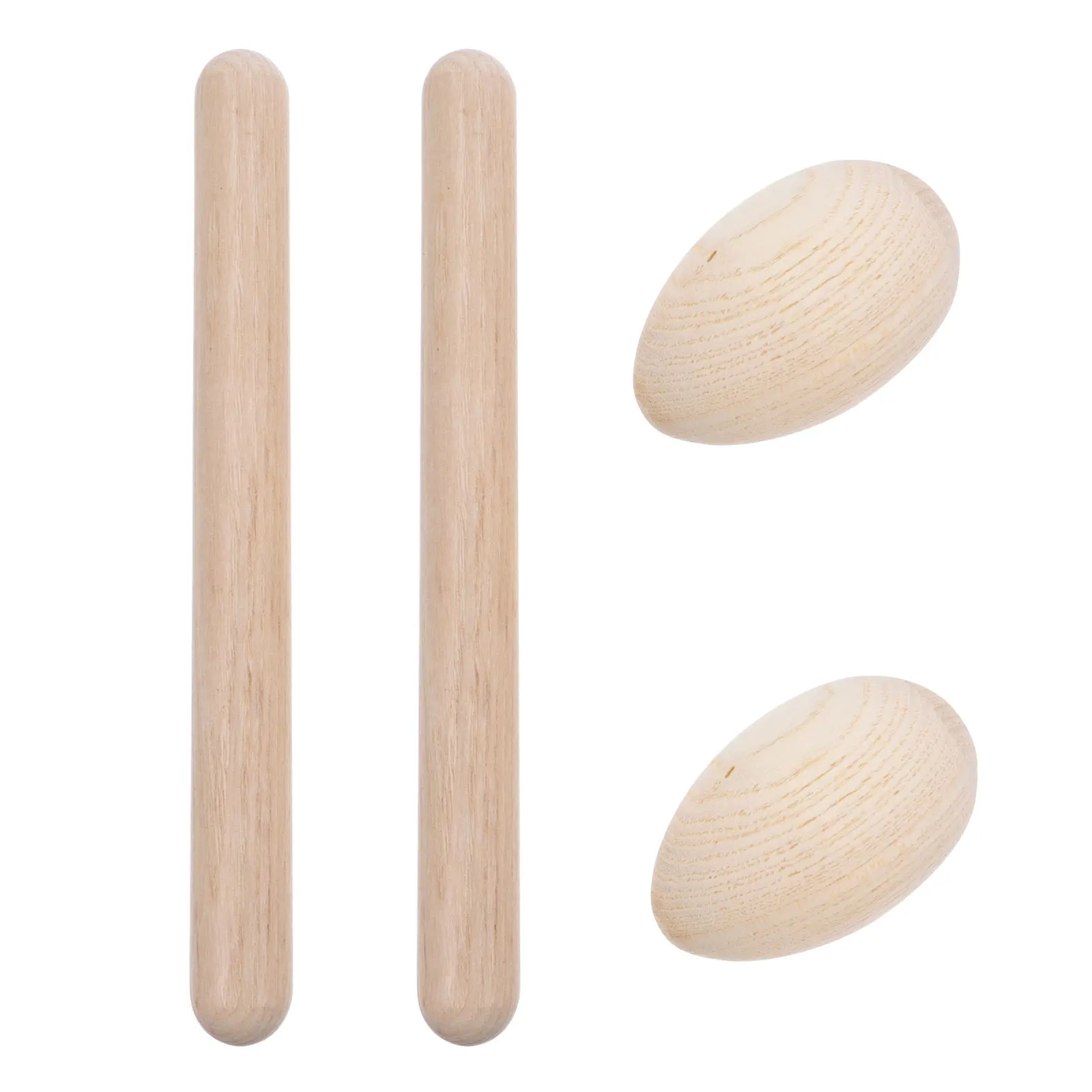4pcs Percussion Set Rhythm Sticks Musical Instrument Kids Toy Eco-friendly Durable Wooden Bright Sound
4pcs Percussion Set Rhythm Sticks Musical Instrument Kids Toy Eco-friendly Durable Wooden Bright Sound