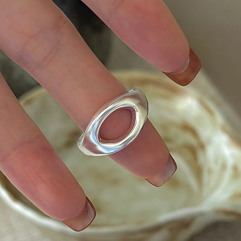 CHOZON S925 Solid Silver Ring Korean Vintage Minimalist Stacking Jewelry Gift for Women
CHOZON S925 Solid Silver Ring Korean Vintage Minimalist Stacking Jewelry Gift for Women