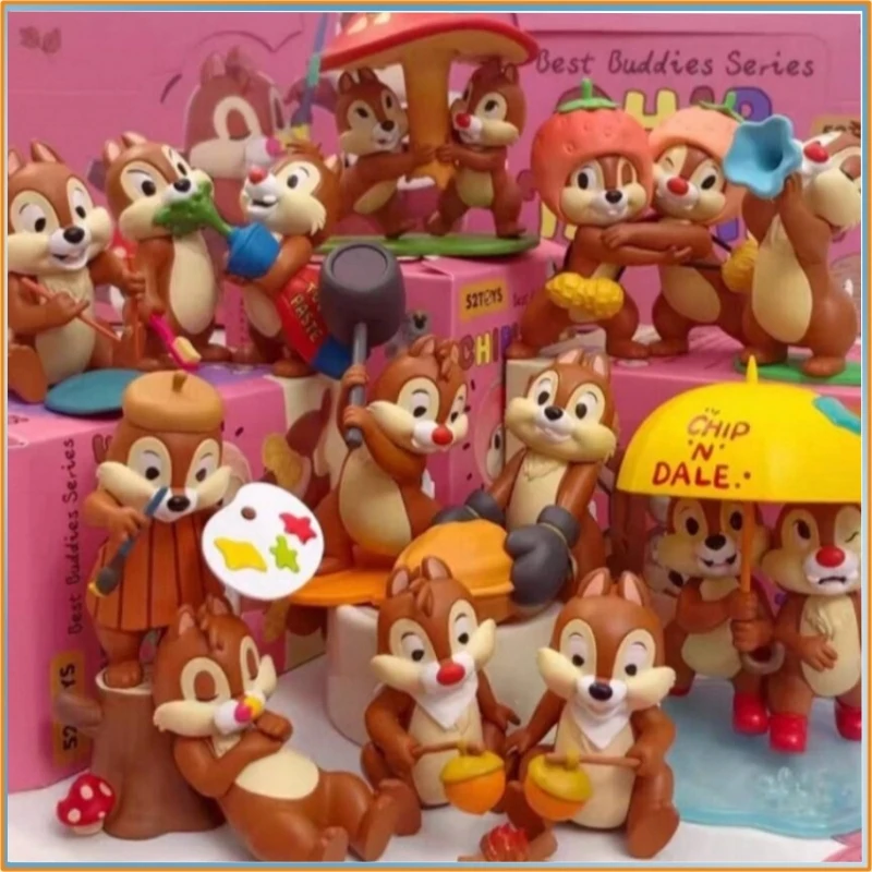 Disney Chip And Dale Brothers Good Series Blind Box Figure Toy Kawai Ornaments Kids Toys Fans Gifts Guess Box
Disney Chip And Dale Brothers Good Series Blind Box Figure Toy Kawai Ornaments Kids Toys Fans Gifts Guess Box