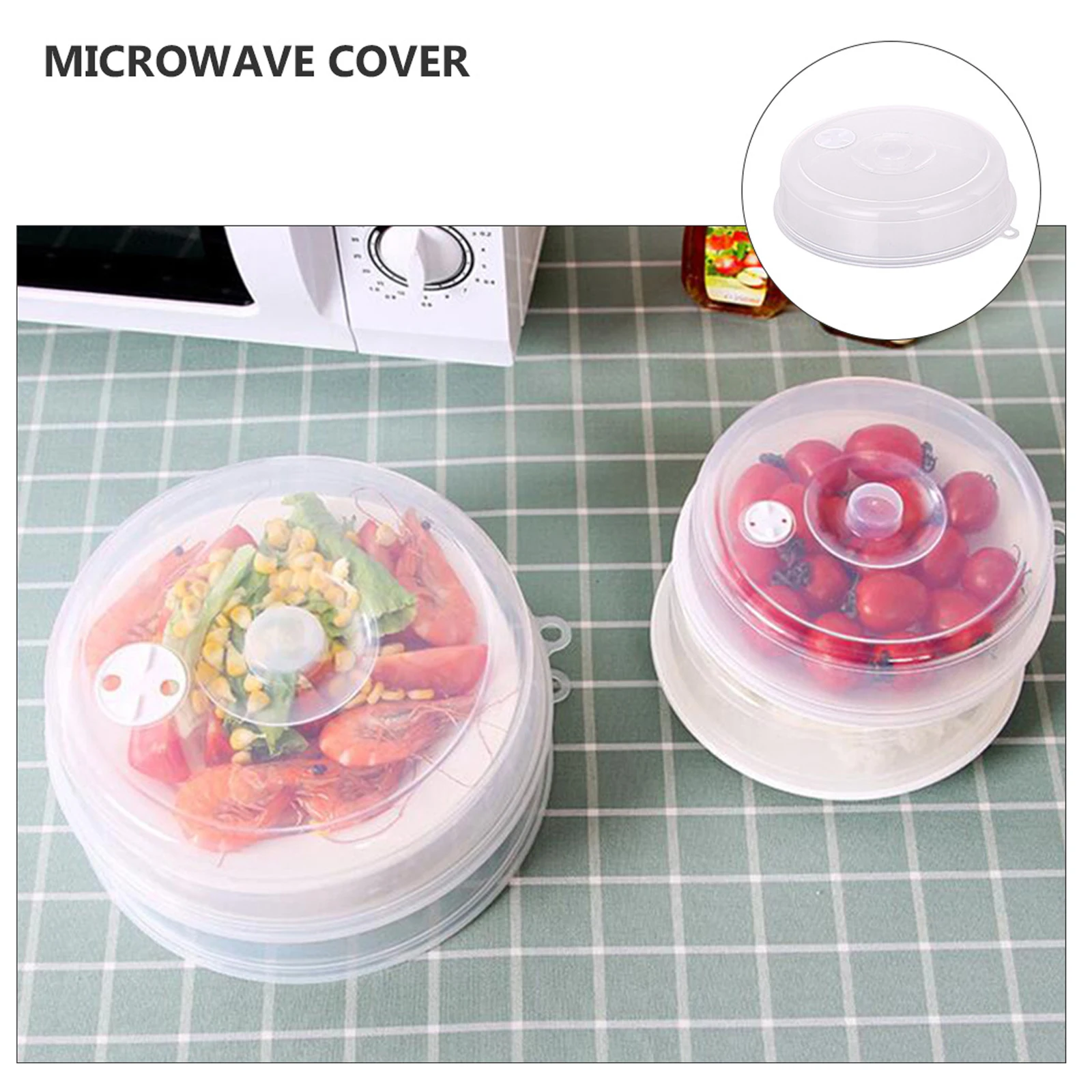 2 pcs Fresh Sealing Food Covers Made of PP Keeps Food Fresh Moistureproof Odor Resistant Bacteria Inhibiting Microwave
2 pcs Fresh Sealing Food Covers Made of PP Keeps Food Fresh Moistureproof Odor Resistant Bacteria Inhibiting Microwave