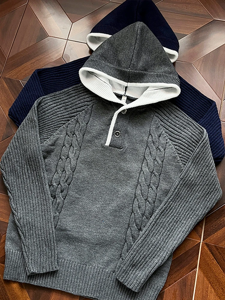 ay Knitted Hat Sweater Men's Casual Sle Inner Wear Base Layer Twist Flower Design Couple Matching Autumn Winter Trendy
ay Knitted Hat Sweater Men's Casual Sle Inner Wear Base Layer Twist Flower Design Couple Matching Autumn Winter Trendy