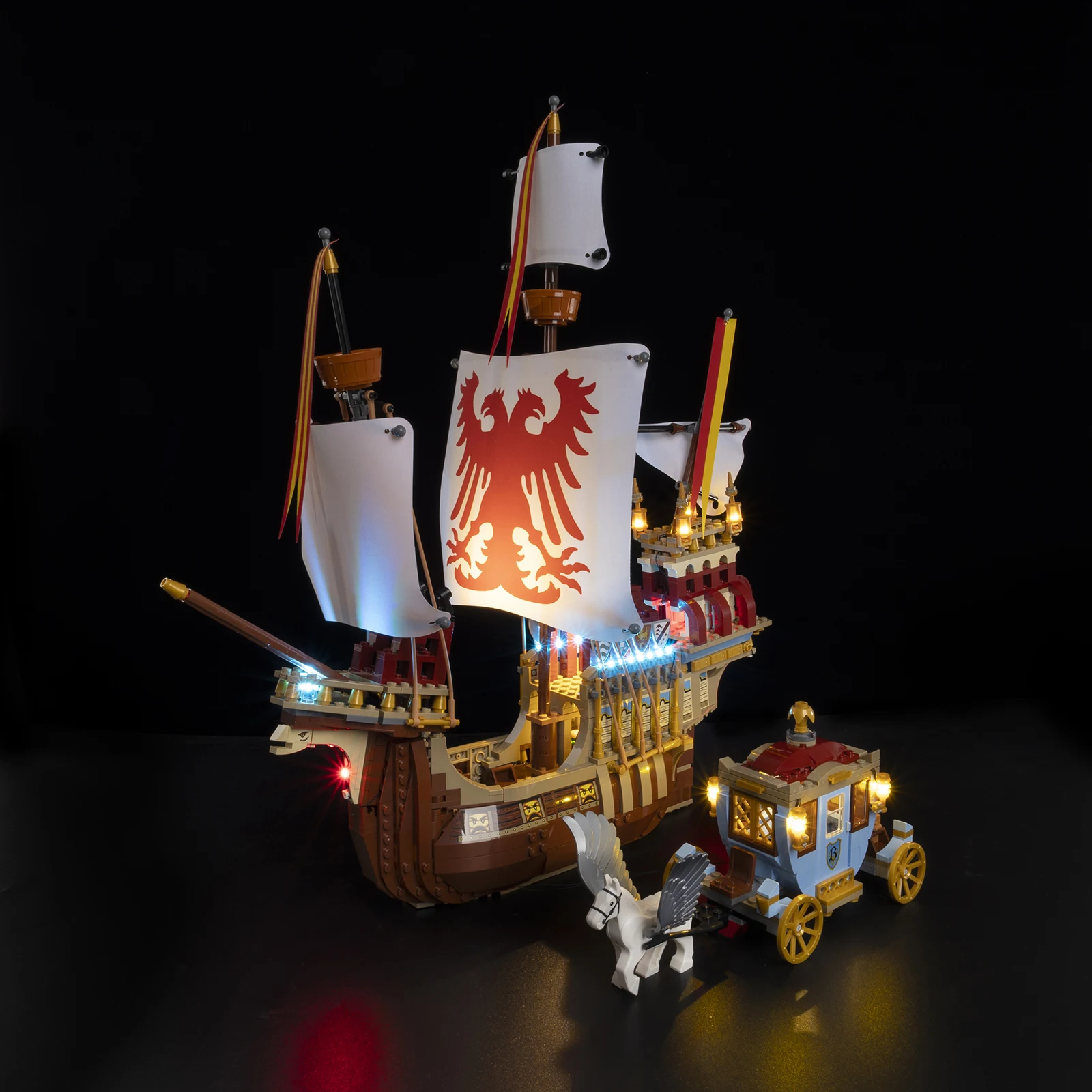 Kyglaring led light kit for Triwizard Tournament: The Arrival 76440 Set Model Building Block (only light included)
Kyglaring led light kit for Triwizard Tournament: The Arrival 76440 Set Model Building Block (only light included)
