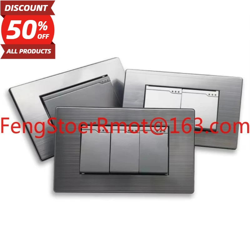 Настенный выключатель из нержавеющей стали серии 118K, американский стандарт, 3-бандовый, 1-контактный, 2-сторонний, настенный выключатель света
Настенный выключатель из нержавеющей стали серии 118K, американский стандарт, 3-бандовый, 1-контактный, 2-сторонний, настенный выключатель света