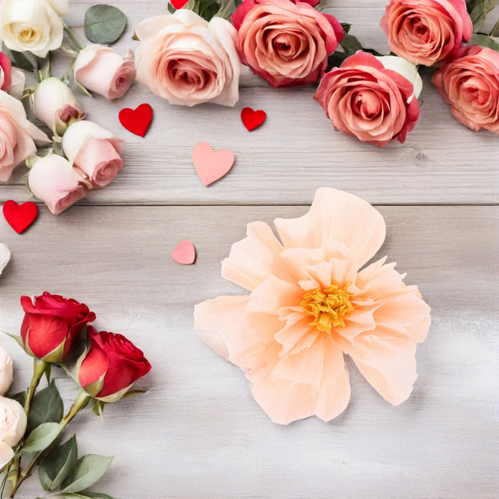 10Pcs Crepe Paper Flowers Kit Vibrant Artificial Flower Decor for Wall Backdrop Birthday Garden Party Decoration Supplies
10Pcs Crepe Paper Flowers Kit Vibrant Artificial Flower Decor for Wall Backdrop Birthday Garden Party Decoration Supplies