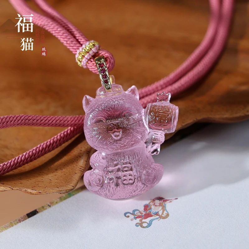LH bag trailer hanging glazed three-dimensional pendant with gifts and high-end decorations
LH bag trailer hanging glazed three-dimensional pendant with gifts and high-end decorations