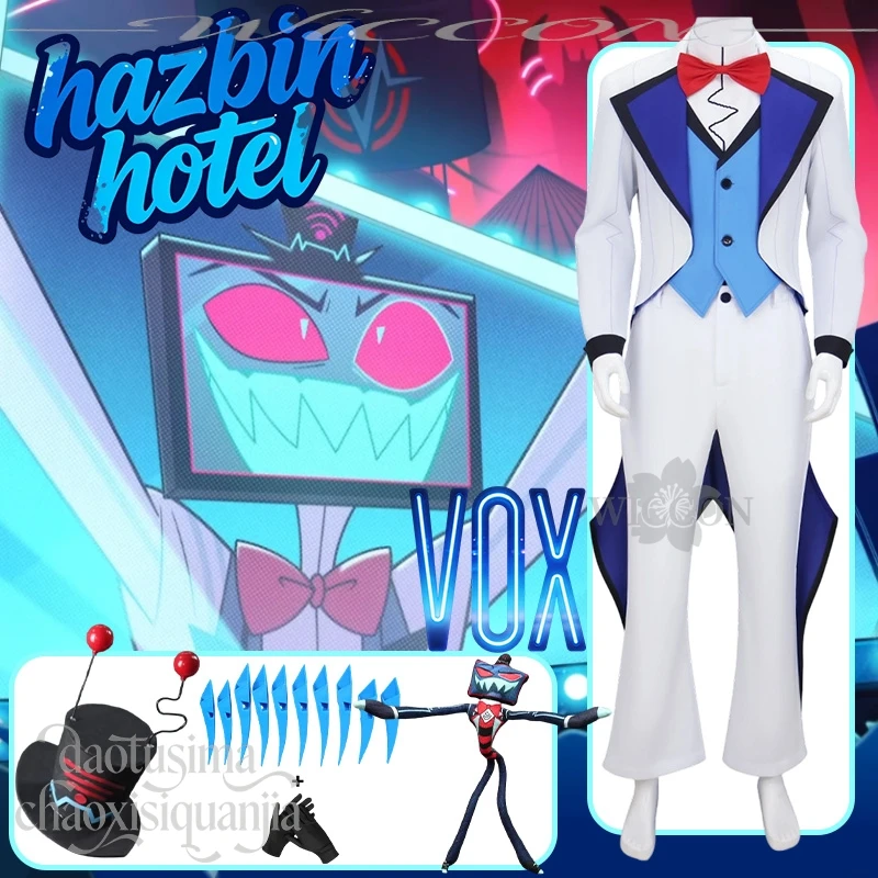 Hassibin Movie Vox Demon Cosplay Set White Blue Punk Tuxedo 3D Polylactic Acid Claw Gloves Props
Hassibin Movie Vox Demon Cosplay Set White Blue Punk Tuxedo 3D Polylactic Acid Claw Gloves Props
