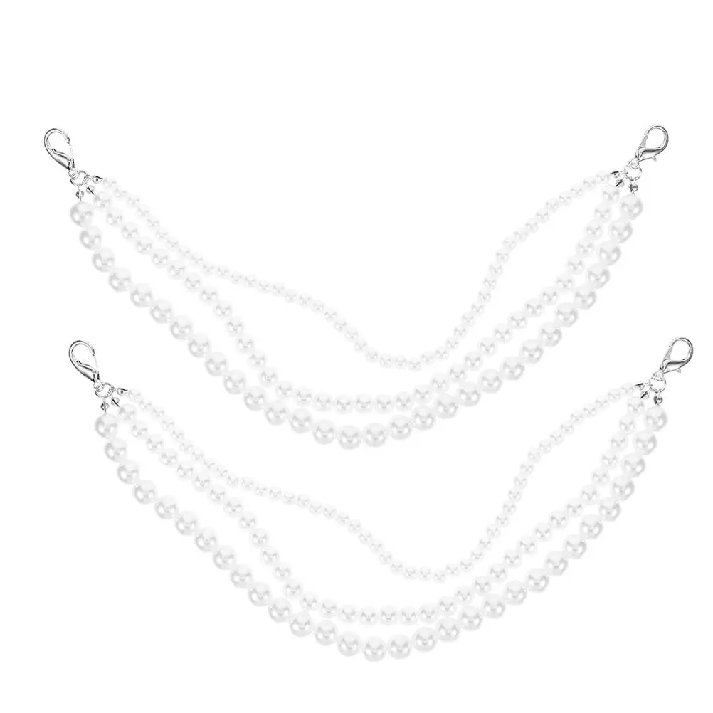 Pearl Chain White K Stylish Chains Distinctive Design Sturdy Materials Casual Formal Shoe Decoration Charm Boot
Pearl Chain White K Stylish Chains Distinctive Design Sturdy Materials Casual Formal Shoe Decoration Charm Boot
