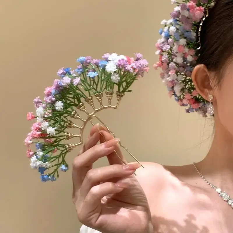 Boho Wedding Hairpin Set, Artificial Flower U-Pin for Festivals, Parties & Special Occasions, Vintage Bridal Accessory
Boho Wedding Hairpin Set, Artificial Flower U-Pin for Festivals, Parties & Special Occasions, Vintage Bridal Accessory