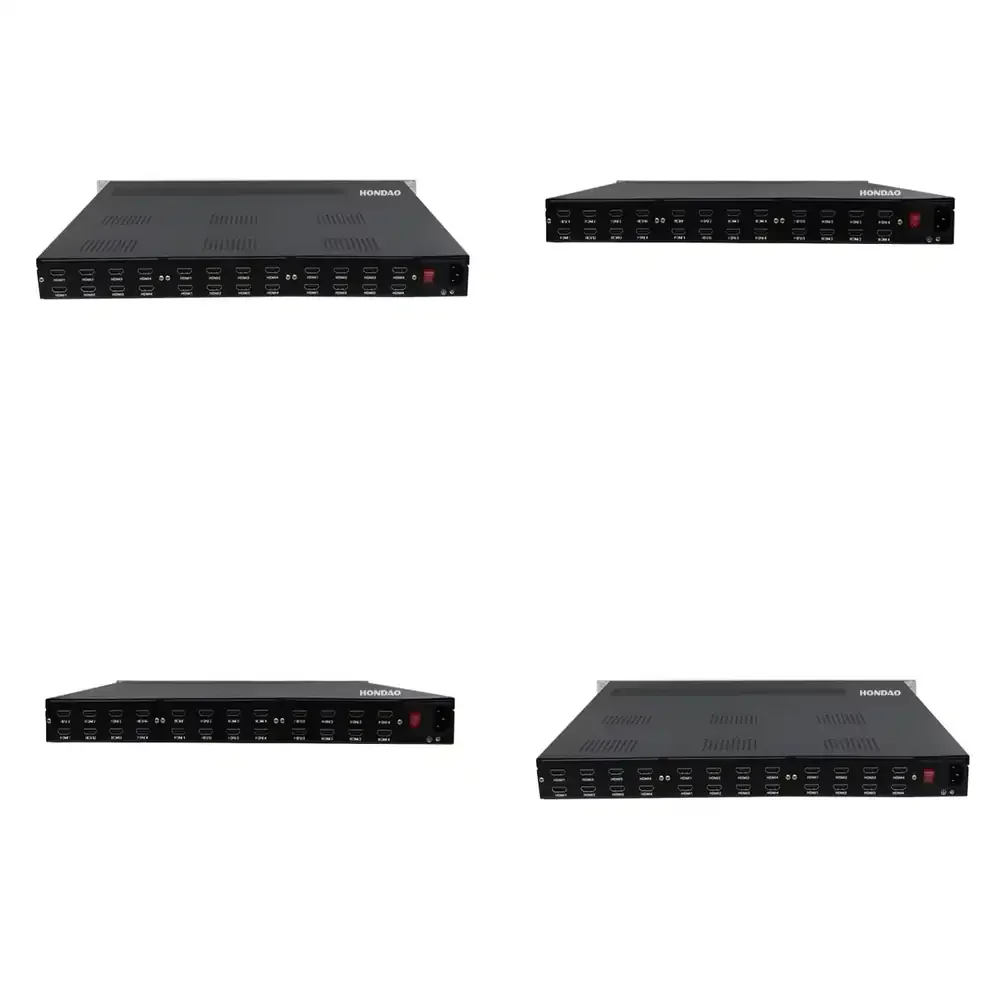 Hondao high quality EMA-12-HDI 12*H.264 input to 4 carrier modulator
Hondao high quality EMA-12-HDI 12*H.264 input to 4 carrier modulator