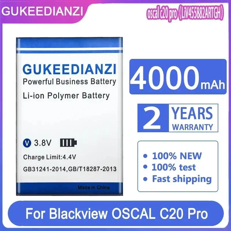 Аккумулятор для мобильного телефона высокой емкости 4000 мАч для Blackview Oscal C20 Pro C20Pro Pro LiV455882ARTGH
Аккумулятор для мобильного телефона высокой емкости 4000 мАч для Blackview Oscal C20 Pro C20Pro Pro LiV455882ARTGH