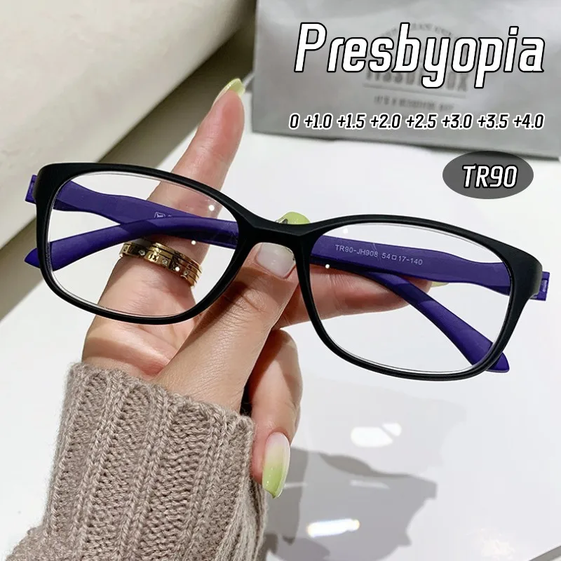 New Design TR90 Reading Glasses Anti-blue Light Men Women Anti Blue Light Far Sighted Eyeglasses Square Eyewear 0 To +4.0
New Design TR90 Reading Glasses Anti-blue Light Men Women Anti Blue Light Far Sighted Eyeglasses Square Eyewear 0 To +4.0