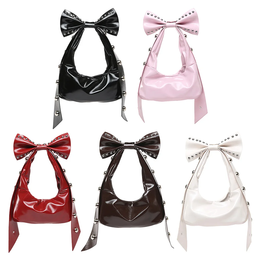Shoulder Bag for Women Rivet Punk Handbag PU Leather Y2K Studded Clutch Purse Hobo Bag for Work Travel
Shoulder Bag for Women Rivet Punk Handbag PU Leather Y2K Studded Clutch Purse Hobo Bag for Work Travel