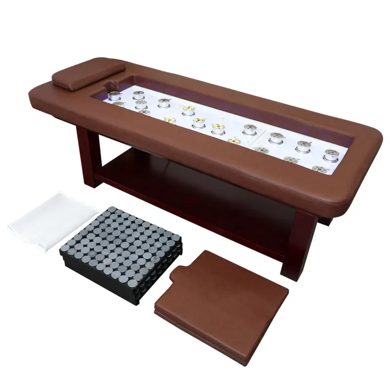 Smokeless Moxibustion Bed Solid Wood Multifunctional Whole Body Moxibustion, Fumigation, Physiotherapy Bed, Beauty Massage Bed
Smokeless Moxibustion Bed Solid Wood Multifunctional Whole Body Moxibustion, Fumigation, Physiotherapy Bed, Beauty Massage Bed