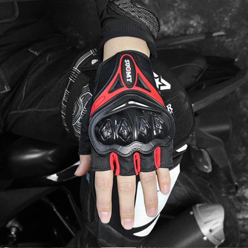 Летние мотоциклетные перчатки без пальцев, дышащие, сетчатые, с противоскользящей подошвой, для мужчин и женщин, легкие, для езды на мотоцикле
Летние мотоциклетные перчатки без пальцев, дышащие, сетчатые, с противоскользящей подошвой, для мужчин и женщин, легкие, для езды на мотоцикле