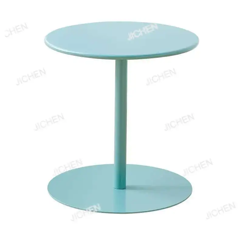 Modern Simple Table Shop Coffee Bar Small Round Table Conference Discussion Reception and Chair Combination muebles