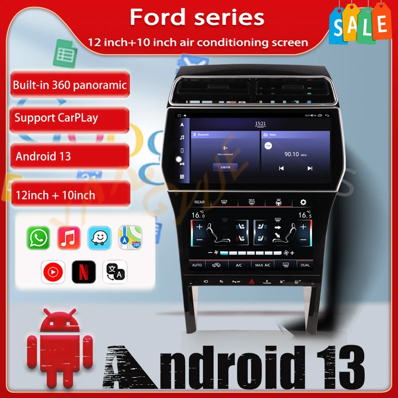 Dashboard Digital Cluster Android 14 Car Radio Multimedia Player For Ford Explorer 5 2011-2019 Carplay Navi Auto Stereo HeadUnit
Dashboard Digital Cluster Android 14 Car Radio Multimedia Player For Ford Explorer 5 2011-2019 Carplay Navi Auto Stereo HeadUnit