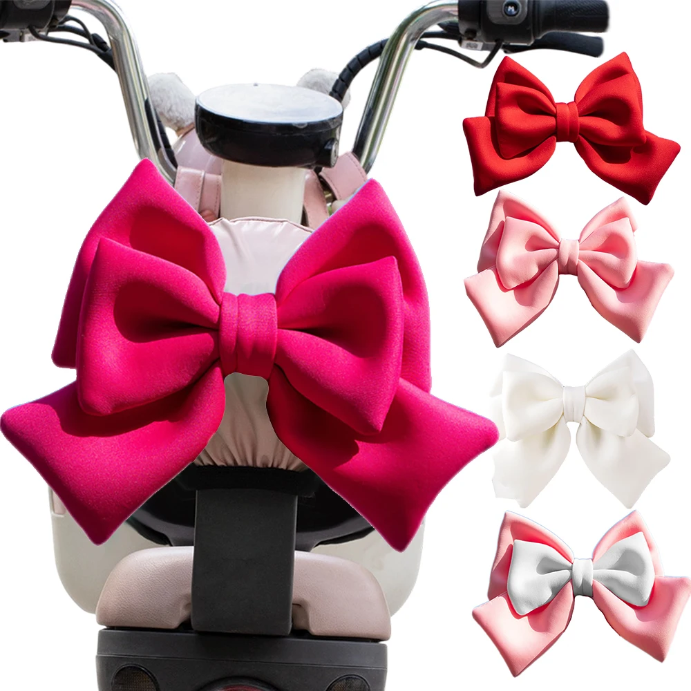 Cute Helmet Bow Decor Cloth Adhesive Motorcycle Backrest Bowknot Waterproof Electric Vehicle Decoration Accessories Riding
Cute Helmet Bow Decor Cloth Adhesive Motorcycle Backrest Bowknot Waterproof Electric Vehicle Decoration Accessories Riding