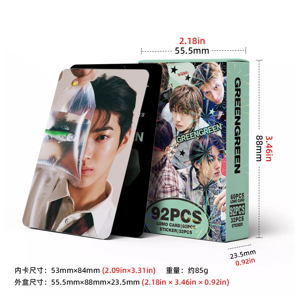 92Pcs/Set Idol Boys CORTIS New Album GREENGREEN MARTIN JAMES JUHOON HD Printd Photo Cards Stickers SEONGHYEON KEONHO Fans Gifts
92Pcs/Set Idol Boys CORTIS New Album GREENGREEN MARTIN JAMES JUHOON HD Printd Photo Cards Stickers SEONGHYEON KEONHO Fans Gifts