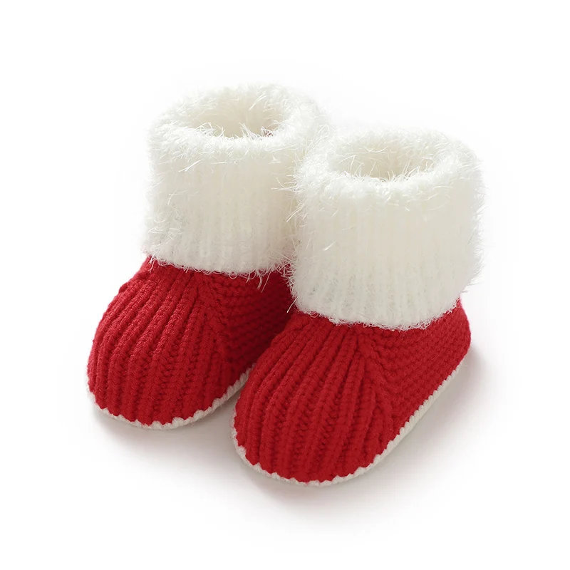 Детские пинетки, вязаные красные рождественские туфли для новорожденных мальчиков и девочек, Нескользящая трикотажная обувь для маленьких детей, обувь для малышей
Детские пинетки, вязаные красные рождественские туфли для новорожденных мальчиков и девочек, Нескользящая трикотажная обувь для маленьких детей, обувь для малышей