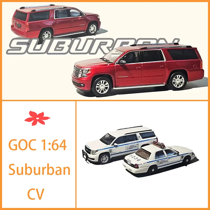GOC Diecast 1:64 Scale Suburban/CV Alloy Car Model Static Collection Decorated Holiday Gifts Toys
GOC Diecast 1:64 Scale Suburban/CV Alloy Car Model Static Collection Decorated Holiday Gifts Toys