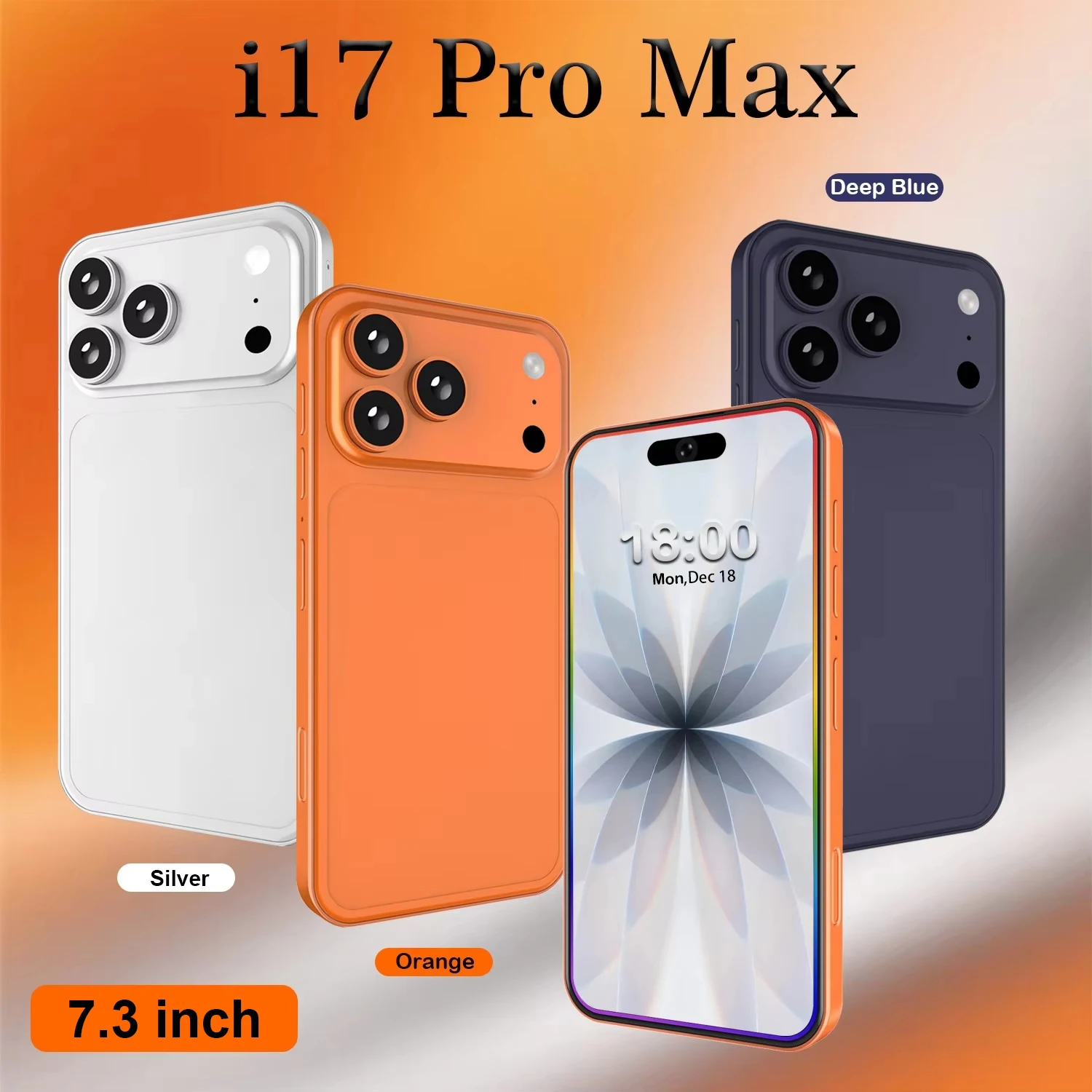 Hot 2026 High Quality i17 Pro Max Global Version Original Intelligent 4G 5G Dual Card Dual Standby System 8000mAh Battery
Hot 2026 High Quality i17 Pro Max Global Version Original Intelligent 4G 5G Dual Card Dual Standby System 8000mAh Battery