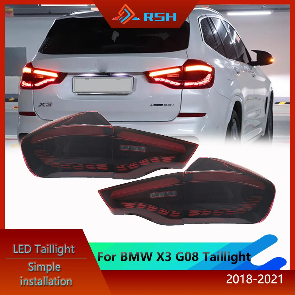 Автоматический задний фонарь для BMW X3 G01 G08 2018-2021 25i 28i 30i Обновление светодиодных динамических указателей поворота в масштабе дракона Аксессуары в сборе
Автоматический задний фонарь для BMW X3 G01 G08 2018-2021 25i 28i 30i Обновление светодиодных динамических указателей поворота в масштабе дракона Аксессуары в сборе