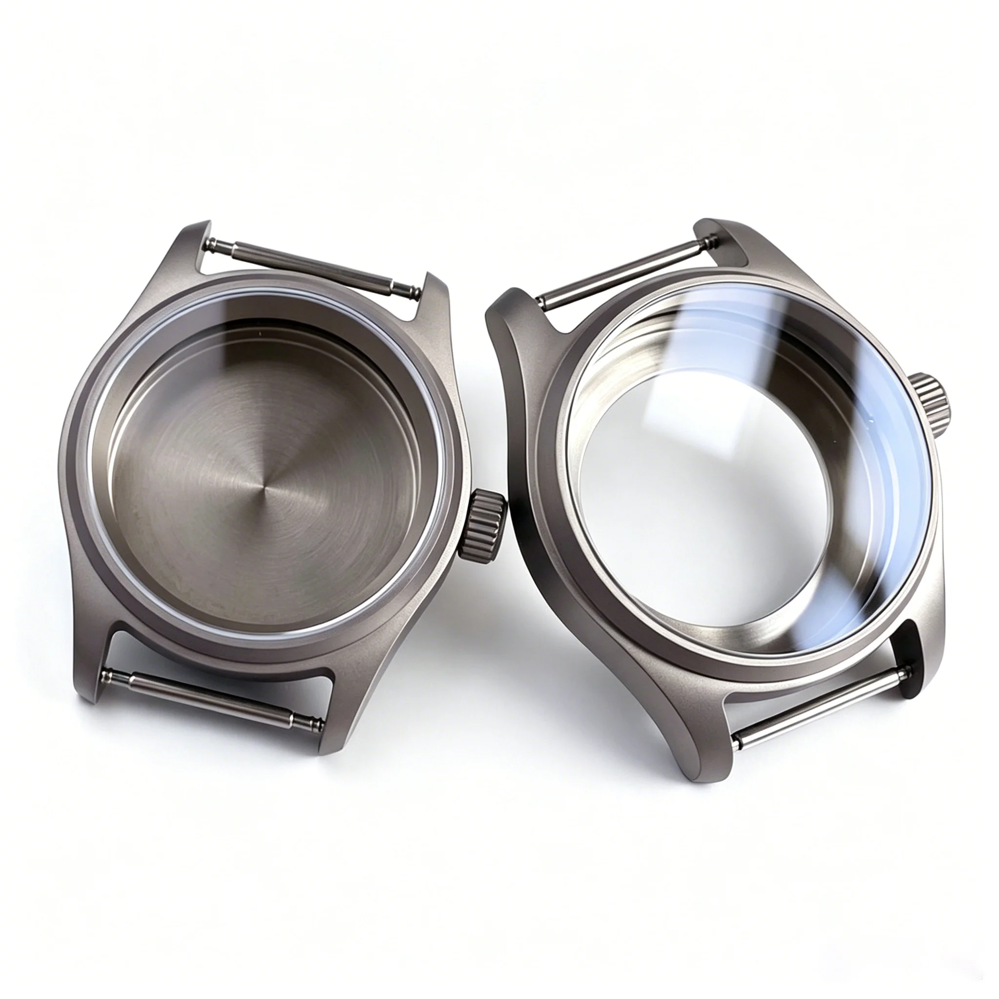Tandorio 36mm/39mm Classic Pilot Style Titanium Watch Case Suitable For NH35 NH36 ETA 2824 PT5000 Miyota 8215 Diver Watch Case
Tandorio 36mm/39mm Classic Pilot Style Titanium Watch Case Suitable For NH35 NH36 ETA 2824 PT5000 Miyota 8215 Diver Watch Case