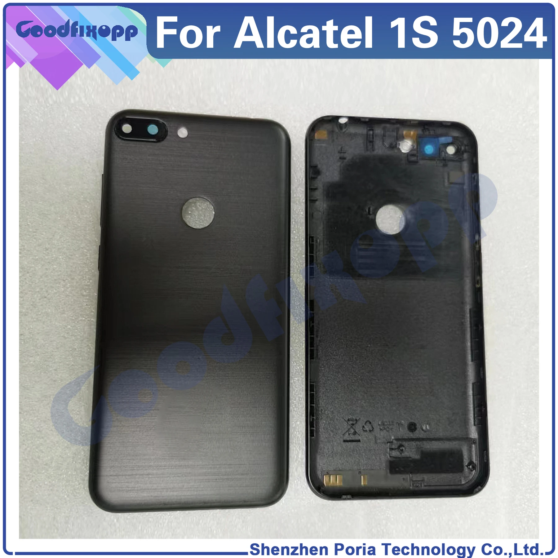 Задняя крышка корпуса для Alcatel 1S 5024, задняя крышка батарейного отсека, запасные части
Задняя крышка корпуса для Alcatel 1S 5024, задняя крышка батарейного отсека, запасные части