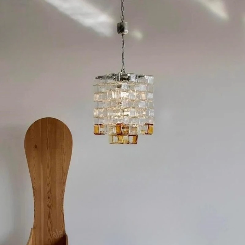 American Designer Carbon Steel LED Pendant Light Square Transparent Glass Hanging Lamp Living Room Study Cafe Bedroom Chandelier
American Designer Carbon Steel LED Pendant Light Square Transparent Glass Hanging Lamp Living Room Study Cafe Bedroom Chandelier