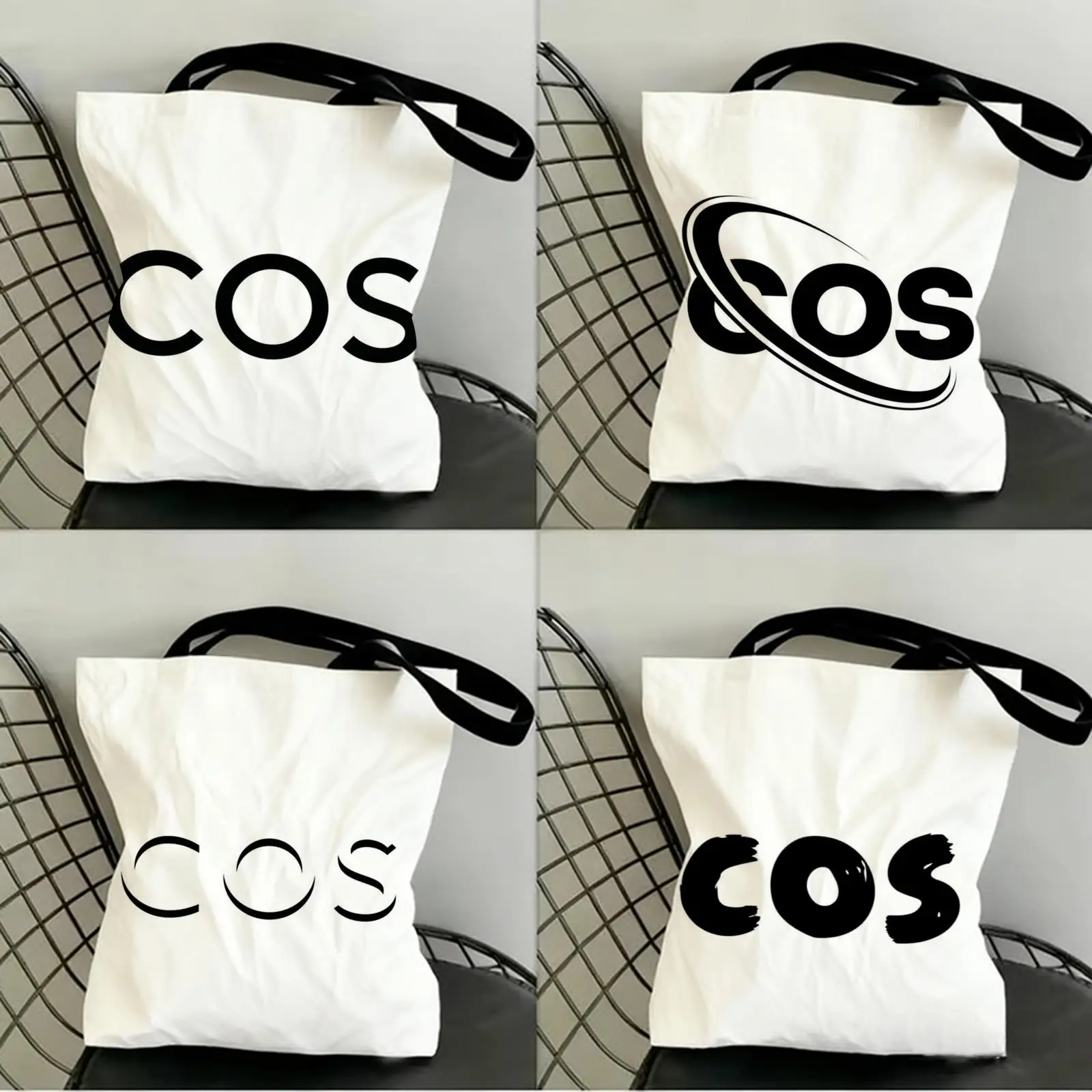 C-COS C-Collection of Style Storage Bags Canvas Double-Sided Print Fashion Shoulder Tote Shopping Bag Gift Eco Handbags
C-COS C-Collection of Style Storage Bags Canvas Double-Sided Print Fashion Shoulder Tote Shopping Bag Gift Eco Handbags