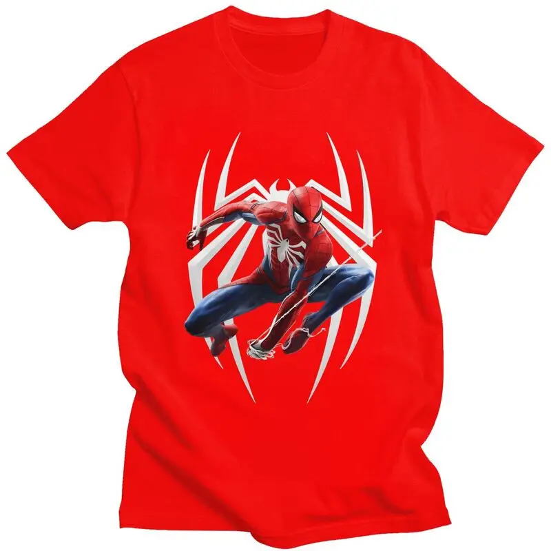 Custom Classic Movie Superhero Spider Man T Shirts for Men Pure Cotton Tee Tops Tshirt T-shirt Clothes
Custom Classic Movie Superhero Spider Man T Shirts for Men Pure Cotton Tee Tops Tshirt T-shirt Clothes