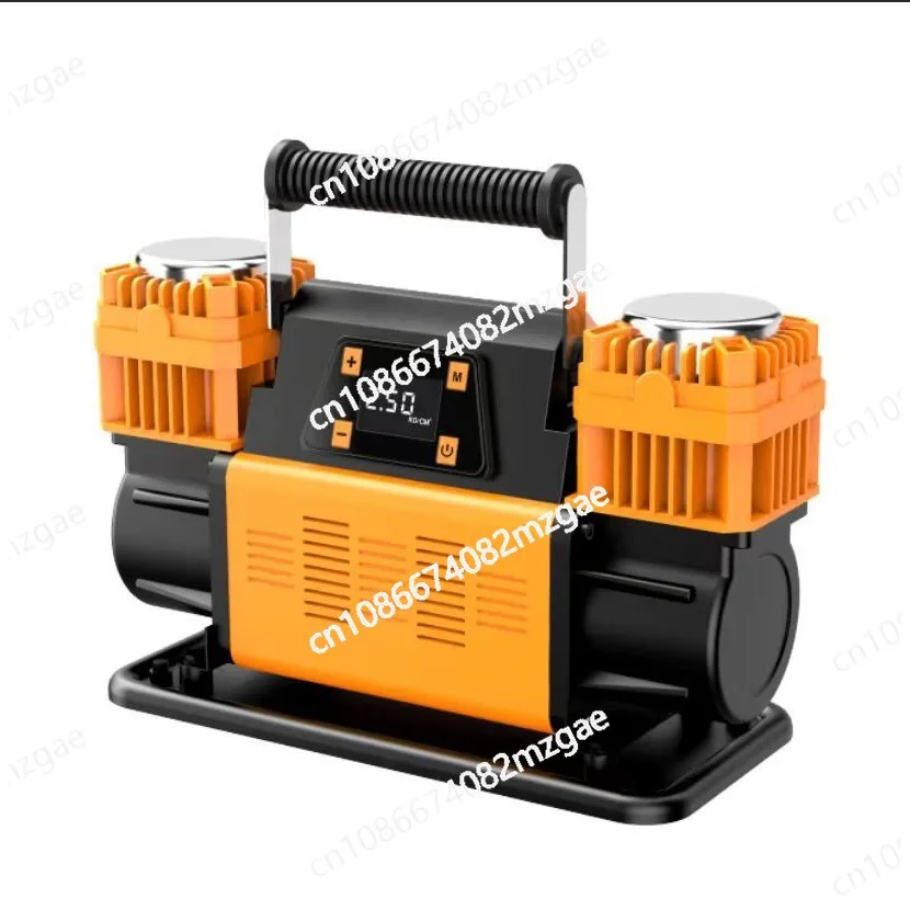 Vehicle Air Pump Double Cylinder High Pressure High Power Desert Off-Road SUV Truck Agricultural Vehicle Car Tire Air Pump
Vehicle Air Pump Double Cylinder High Pressure High Power Desert Off-Road SUV Truck Agricultural Vehicle Car Tire Air Pump
