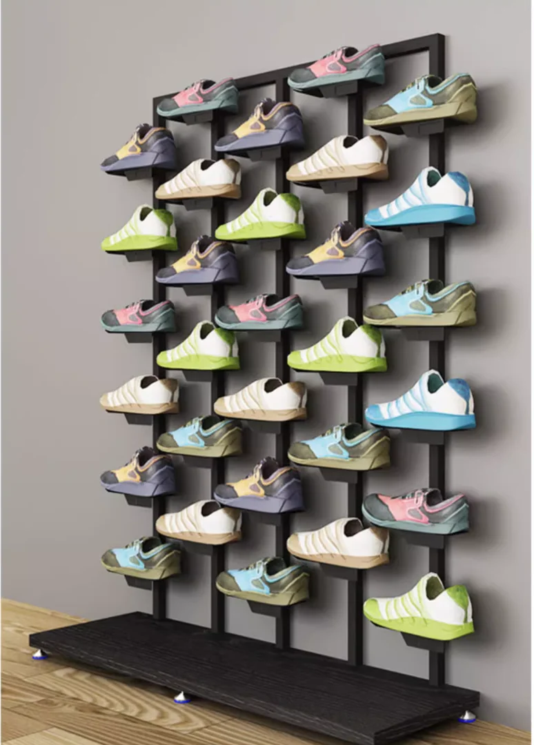 Shopping mall shoe store clothing store sports children's shoes store floor rack thick simple assembly shoe rack display rack
Shopping mall shoe store clothing store sports children's shoes store floor rack thick simple assembly shoe rack display rack