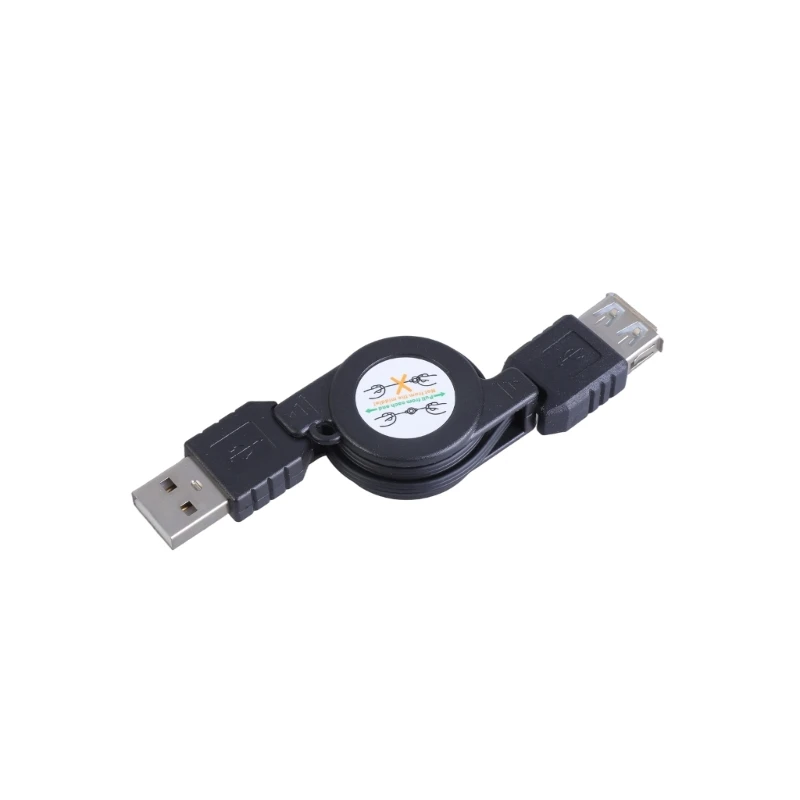 462B USB 2.0 Male to Female Retractables Cable 480Mbps Data Sync Extension Cable for Efficient Data Transfer
462B USB 2.0 Male to Female Retractables Cable 480Mbps Data Sync Extension Cable for Efficient Data Transfer