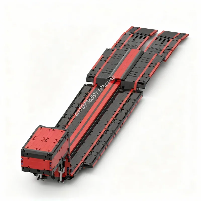 424pcs MOC Widener Plates Lowboy Trailer Technical Model Building Blocks Construction Idea festival Gifts Toy Education Brick
424pcs MOC Widener Plates Lowboy Trailer Technical Model Building Blocks Construction Idea festival Gifts Toy Education Brick
