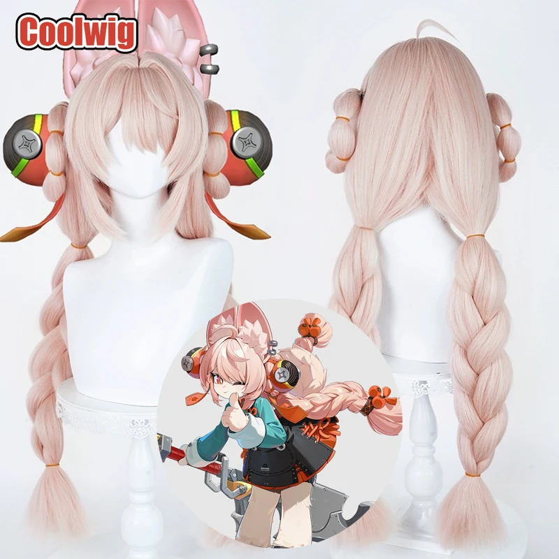 Coolwig Synthetic Hair Zhao Cosplay Wigs Zenless Zone Zero Zhao Halloween 85cm Long Straight Pink Braided Wig Heat Resistant
Coolwig Synthetic Hair Zhao Cosplay Wigs Zenless Zone Zero Zhao Halloween 85cm Long Straight Pink Braided Wig Heat Resistant