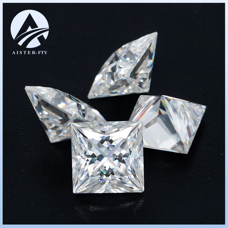 Super White Moissanite Stone Princess Cut GRA Certified VVS1 Moissanite Gemstone Pass Diamond Tester for Jewelry Making
Super White Moissanite Stone Princess Cut GRA Certified VVS1 Moissanite Gemstone Pass Diamond Tester for Jewelry Making