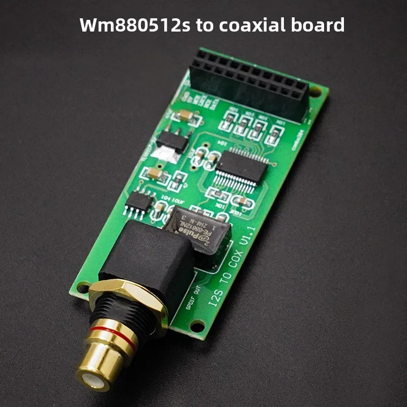 Digital audio output board i2s to coaxial spdif usb interface can be connected to cs8675 amanero
Digital audio output board i2s to coaxial spdif usb interface can be connected to cs8675 amanero