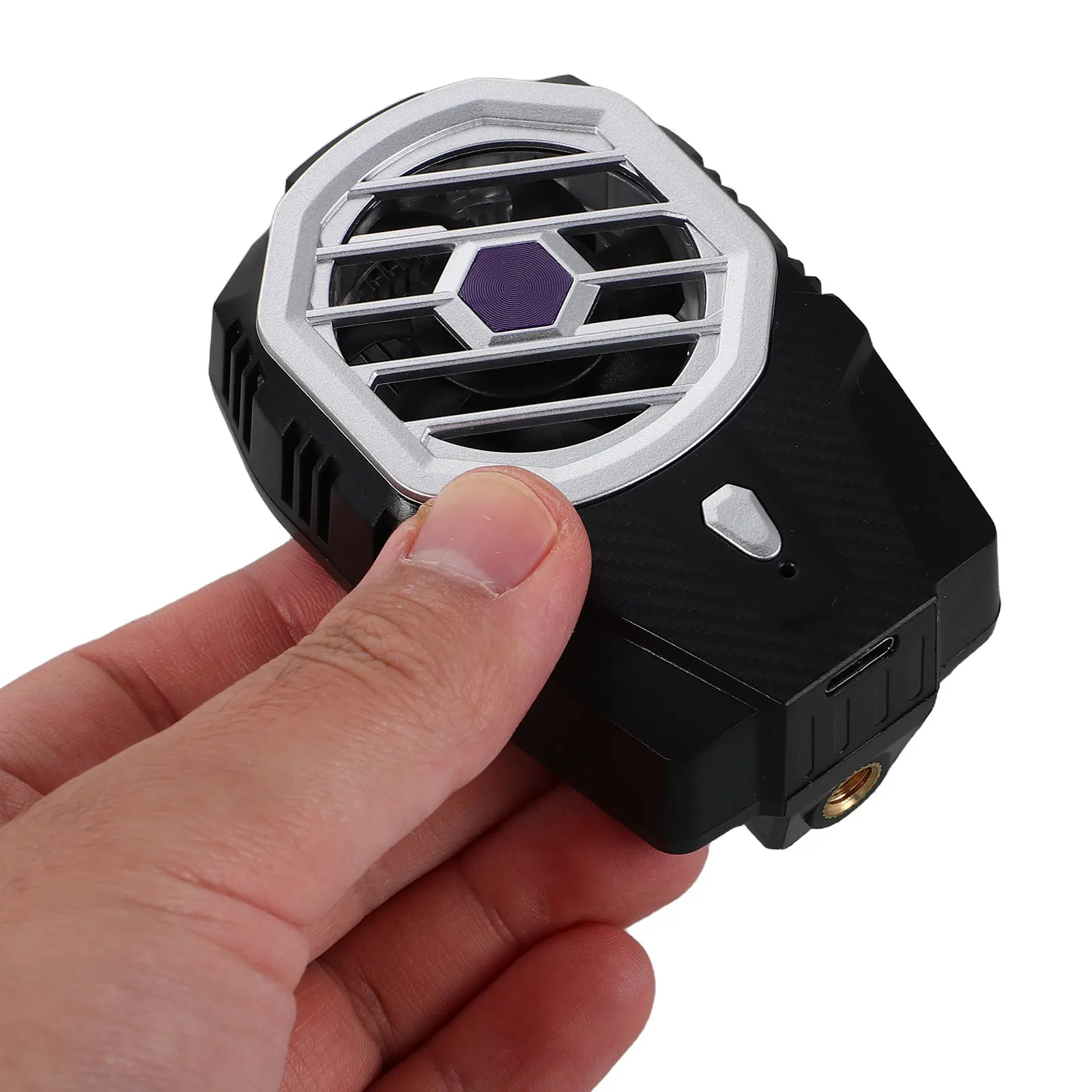 Cell Phone Cooling Fan Adjustable 3-Speed Modes Cooler Mobile Phone Radiator for Streaming Compatible 6.8-8.9cm
Cell Phone Cooling Fan Adjustable 3-Speed Modes Cooler Mobile Phone Radiator for Streaming Compatible 6.8-8.9cm