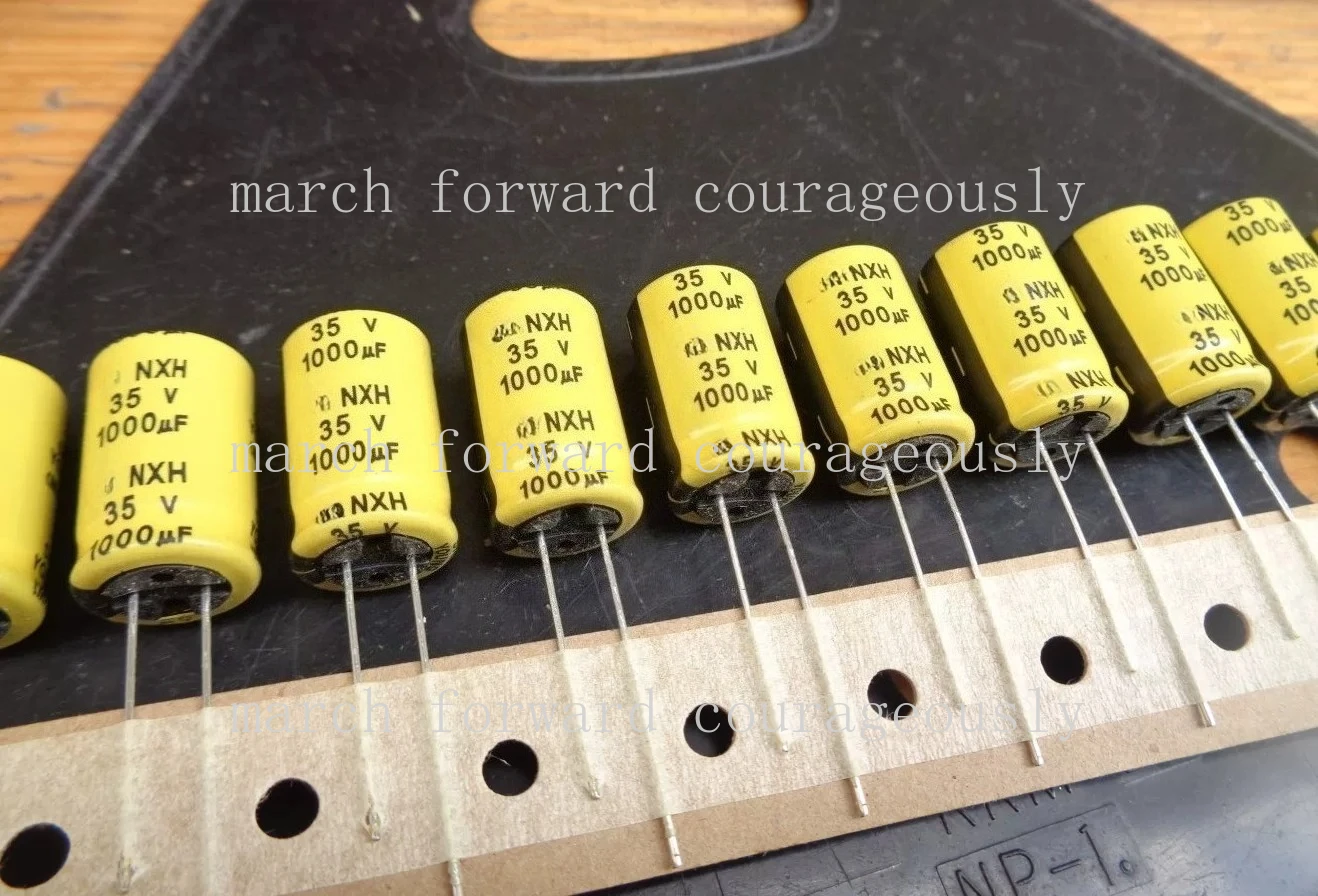 100pcs for Sanying NXH High-frequency, Low-resistance, Long-life, 35V, 1000UF, 12X20, 105 degrees
100pcs for Sanying NXH High-frequency, Low-resistance, Long-life, 35V, 1000UF, 12X20, 105 degrees