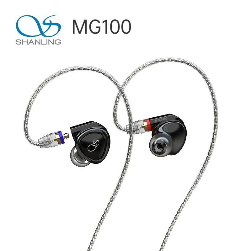 SHANLING MG100 Dynamic HiFi Music Earphones IEM Hi-Res Audio Earbuds MMCX 3.5mm+4.4mm Plug Headset
SHANLING MG100 Dynamic HiFi Music Earphones IEM Hi-Res Audio Earbuds MMCX 3.5mm+4.4mm Plug Headset