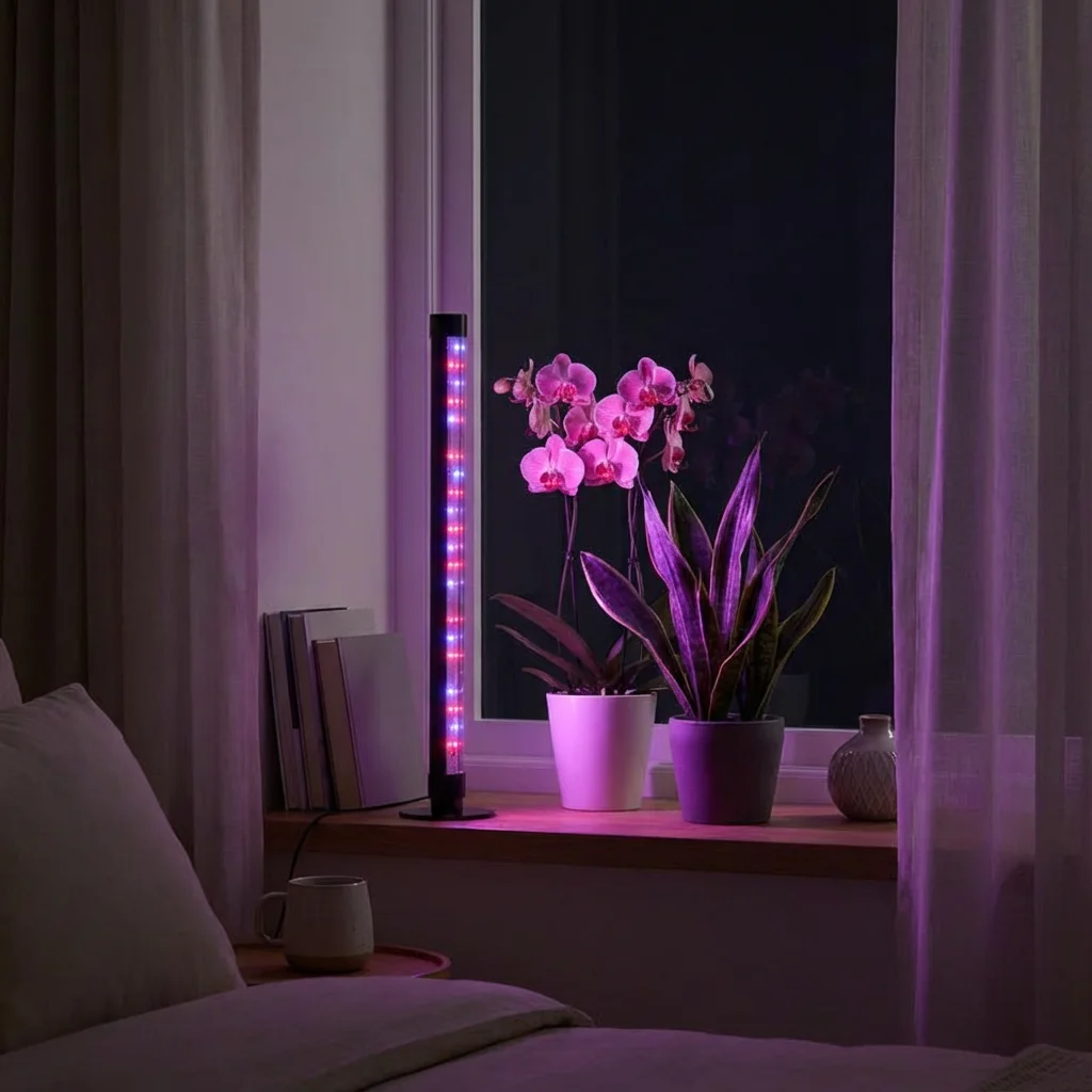 Настольная и вертикальная лампа для растений, с боковой панелью, 10-ступенчатым диммером и таймером с функцией памяти, полноспектральное освещение для растений
Настольная и вертикальная лампа для растений, с боковой панелью, 10-ступенчатым диммером и таймером с функцией памяти, полноспектральное освещение для растений