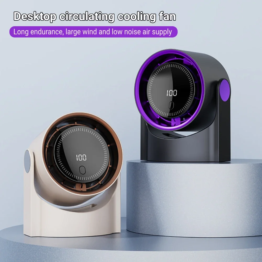 100 Speed Smart Electric Fan Bladeless Fan USB Charging Desktop Silent Wall Mounted Air Conditioner Table Fan For Office Camping
100 Speed Smart Electric Fan Bladeless Fan USB Charging Desktop Silent Wall Mounted Air Conditioner Table Fan For Office Camping