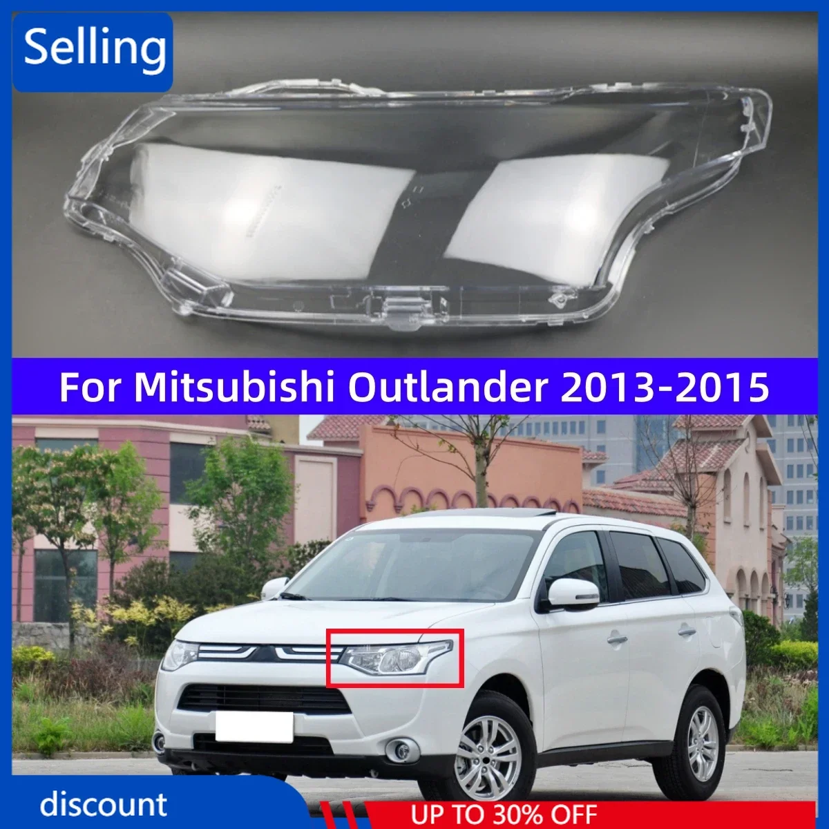 For Mitsubishi Outlander 2013 2014 2015 Automotive Accessories Headlights Cover Replace The Original Lens
For Mitsubishi Outlander 2013 2014 2015 Automotive Accessories Headlights Cover Replace The Original Lens
