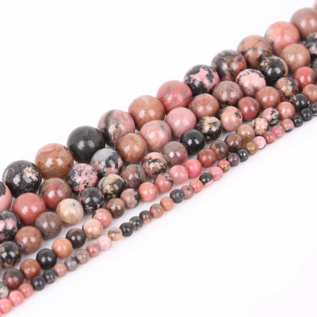 Natural Gem Black Lace Rhodonite Stone Beads Round Loose beads For Jewelry Making Strand DIY Accessories Bracelet Necklace
Natural Gem Black Lace Rhodonite Stone Beads Round Loose beads For Jewelry Making Strand DIY Accessories Bracelet Necklace