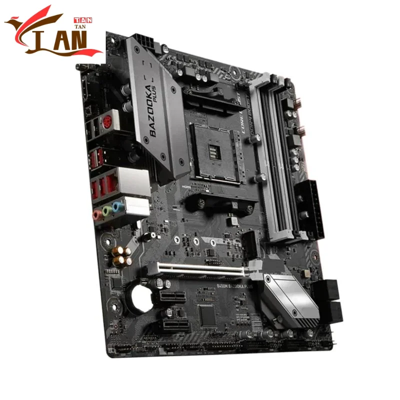 For B450M BAZOOKA PLUS Motherboard 128GB M.2 HDMI Socket AM4 DDR4 Micro ATX B450 Mainboard 100% Tested Fully Work Tan
For B450M BAZOOKA PLUS Motherboard 128GB M.2 HDMI Socket AM4 DDR4 Micro ATX B450 Mainboard 100% Tested Fully Work Tan