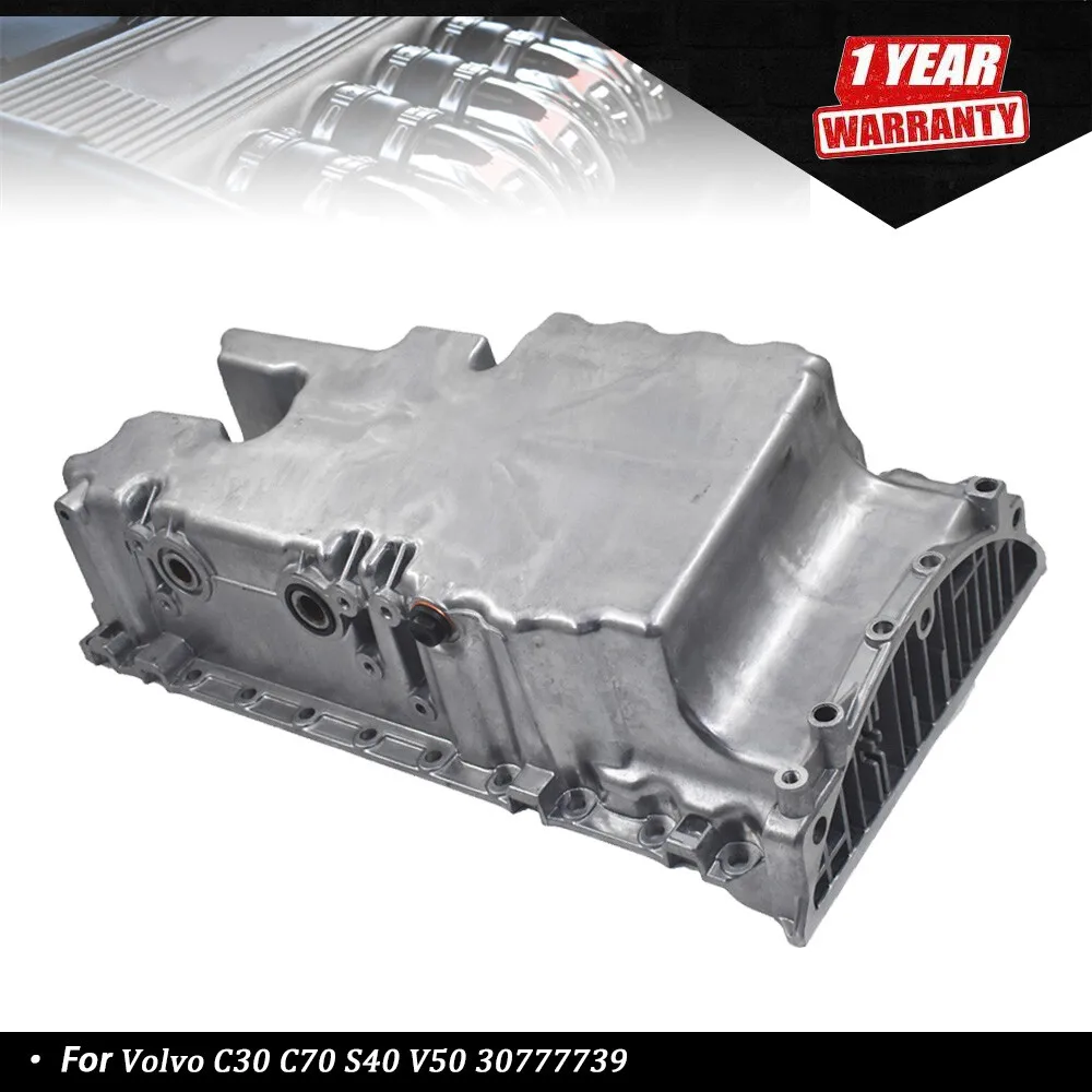 New Engine Oil Pan Fit For Volvo C30 C70 S40 V50 2004-2011 30777739 30777912
New Engine Oil Pan Fit For Volvo C30 C70 S40 V50 2004-2011 30777739 30777912