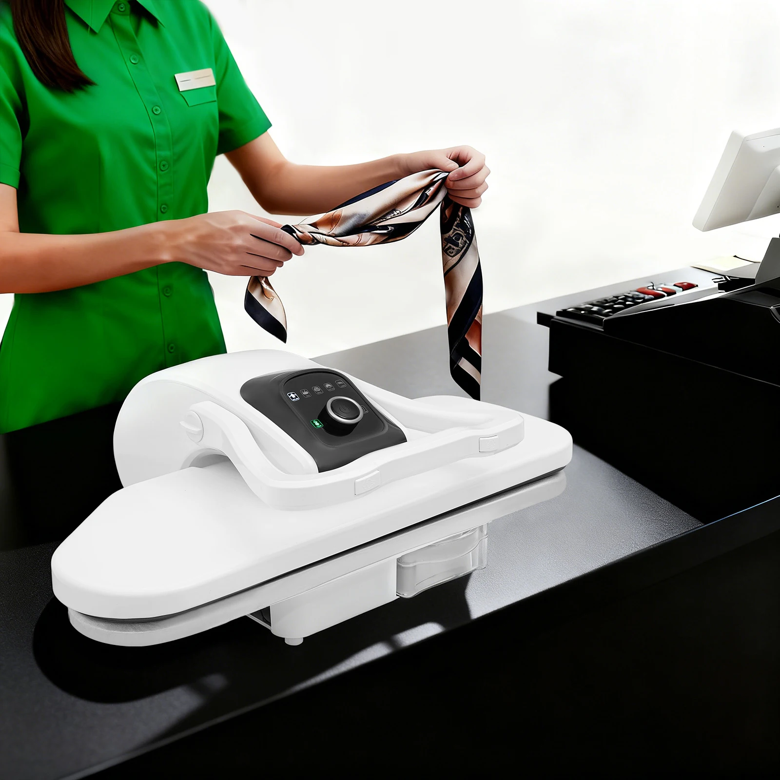 Паровой пресс для ткани с различными настройками температуры, гладильная машина для дома, квартиры, магазина одежды
Паровой пресс для ткани с различными настройками температуры, гладильная машина для дома, квартиры, магазина одежды