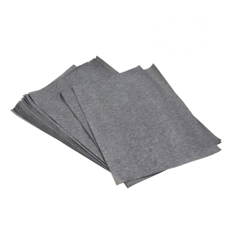 25sheets/bag Transfer Paper Tracing Paper Graphite Carbon Paper Painting Carbon Coated Paper (Gray and Black)
25sheets/bag Transfer Paper Tracing Paper Graphite Carbon Paper Painting Carbon Coated Paper (Gray and Black)